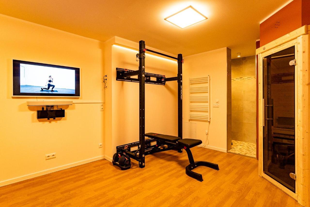Luxusferienhaus Fuchsbau - Mit Netflix, Playstation, Sauna, Sportraum Und Kamin Zirchow Экстерьер фото